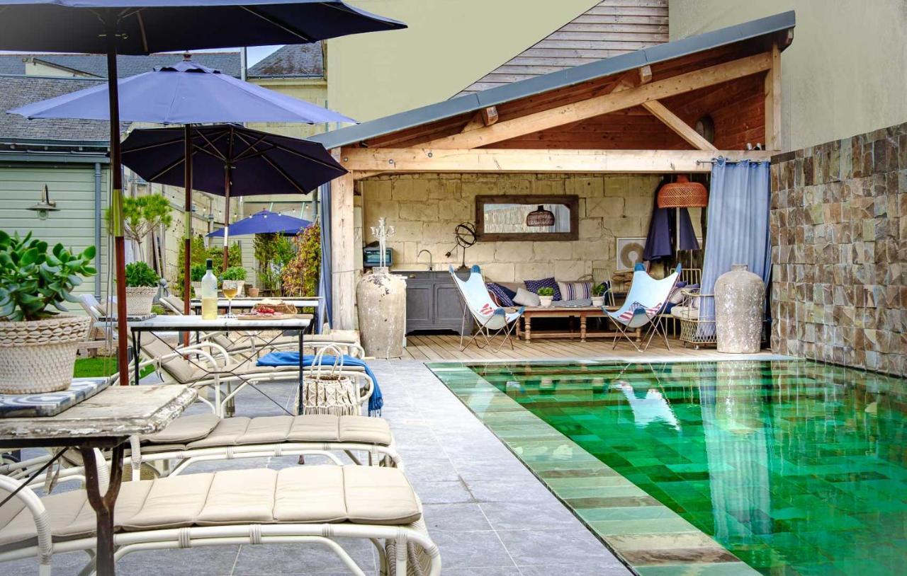 La Marine De Loire Hotel & Spa 몽소로 외부 사진